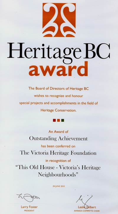 heritagebc award