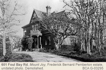 601 Foul Bay. Mount Joy