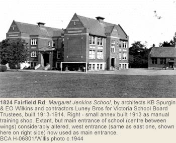 1824 Fairfield Rd. Margaret Jenkins School