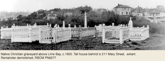 Graveyard at Lime Bay