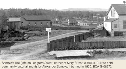 Semple's Hall on Langford St