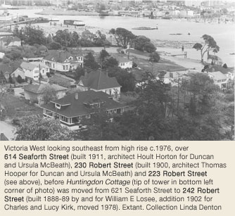 Vic West aerial overlooking Seaforth St