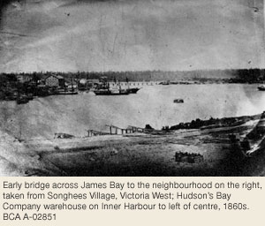 Early bridge across James Bay