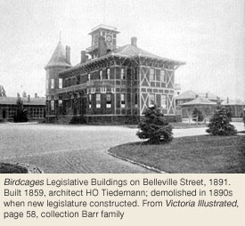 Birdcages Legislative Buildings